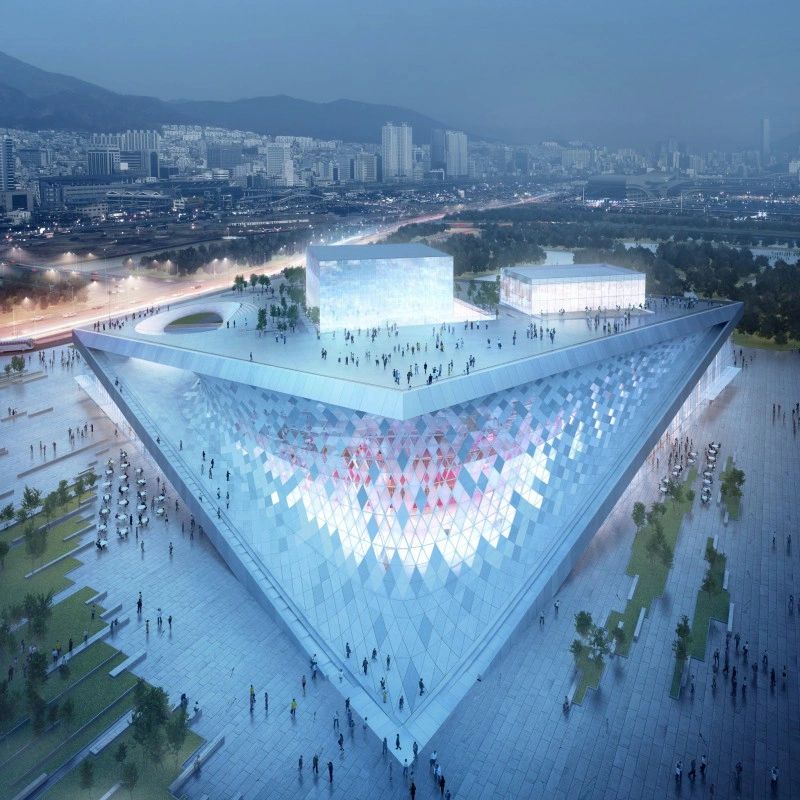 Busan Opera House Facade Structure Showcase